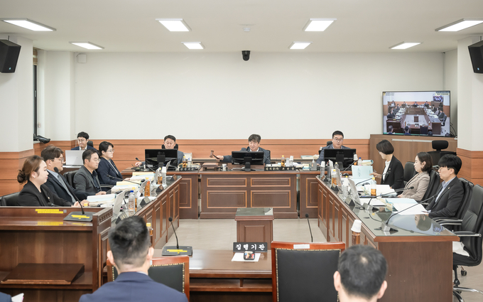 남양주시의회가 임시회를 진행하고 있다. (사진=남양주시의회 제공)