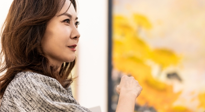 봄날 이상연 문인화가 ( 사진 = (주)인천사랑시민운동시민협의회 제공 )
