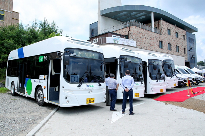고양시가 시민들의 이동권 보장을 위해 도입하는 고양똑버스(DRT). (사진=고양시 제공)<br>
