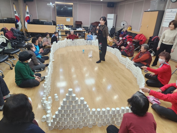 오산 남촌동, '살맛난데이' 특화사업 운영 모습. (사진=오산 남촌동 제공)