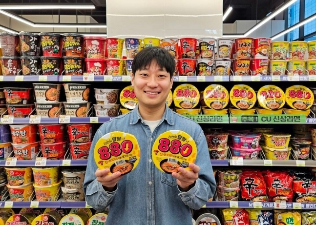 880 육개장 라면. (사진=CU 제공)