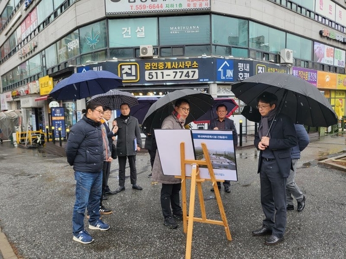 홍지선 남양주시 부시장 주요 사업지 현장점검 모습. (사진=남양주시 제공)