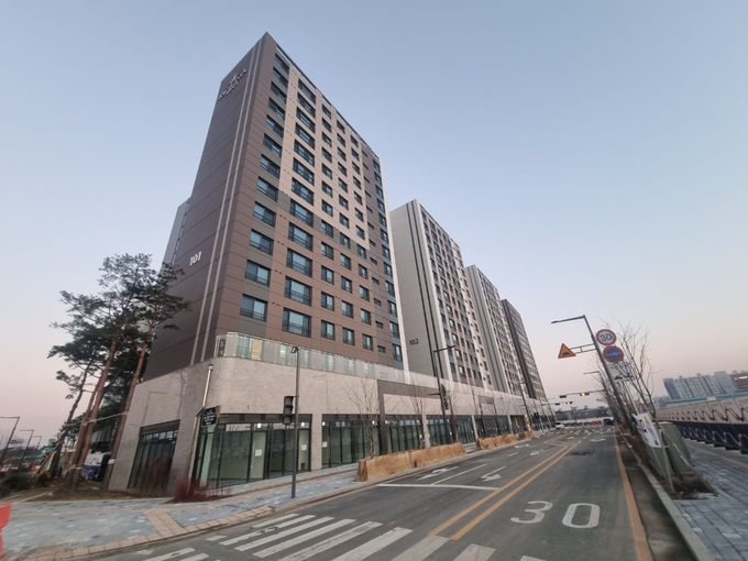 수원 금호리첸시아 1단지 전경. (사진=수원시 제공)