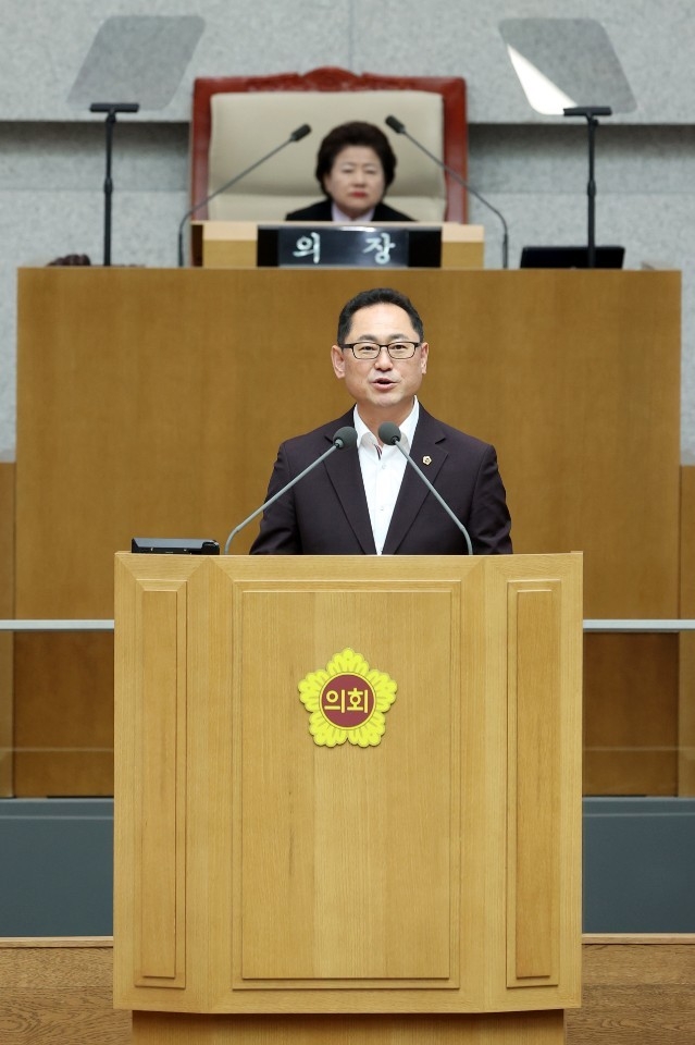 경기도의회 경제노동위원회 소속 김완규(국힘·고양12) 도의원. (사진=경기도의회 제공)