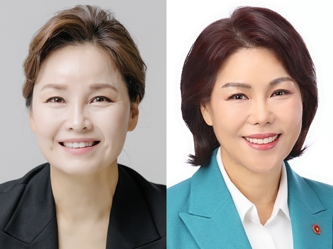 (왼쪽부터) 임오경 민주 국회의원, 임혜자 전 청와대 선임행정관. (사진=경기신문DB)