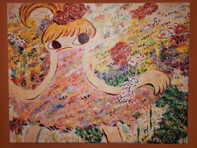 Untitled, Acrylic on canvas, 180×140cm, 2016. (사진=고륜형 기자)