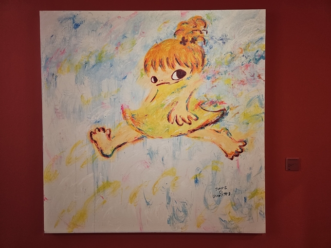 Untitled (ARP08-004), Acrylic on canvas, 150×150cm, 2008. (사진=고륜형 기자)