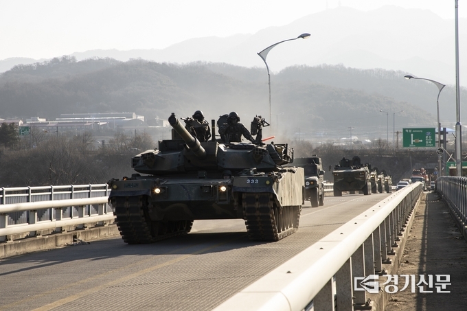 제25보병사단은 2월 26일부터 양주시, 파주시, 연천군 일대에서 혹한기 훈련을 실시한다. (사진=25사단 제공)