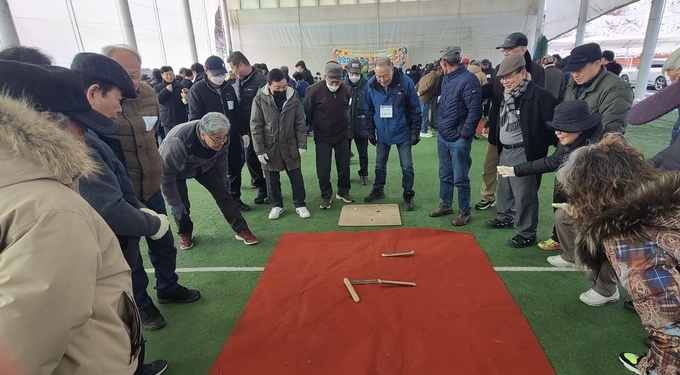 양평군 단월면 면민 화합 척사대회가 열리고 있다. (사진=양평군 단월면 행정복지센터 제공)