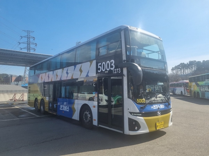 용인특례시가 도입하는 신형 전기버스. (사진=용인시 제공) 