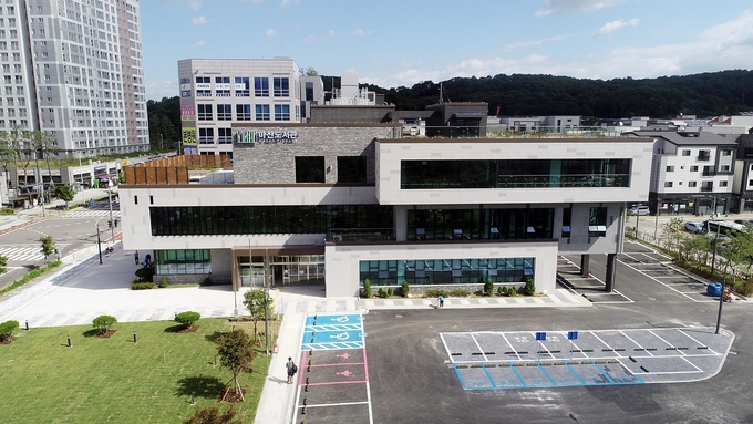 마산도서관 전경. (사진=김포시 제공)<br>
