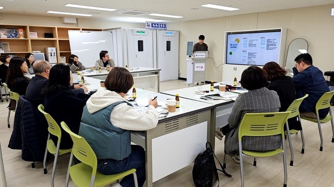 오산시 하나울복지센터, 제주특별자치도청에서 벤치마킹을 위한 방문. (사진=오산시 하나울복지센터 제공)