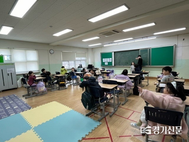 시간 맞춤형 돌봄교실 모습. (사진=성남교육지원청 제공)