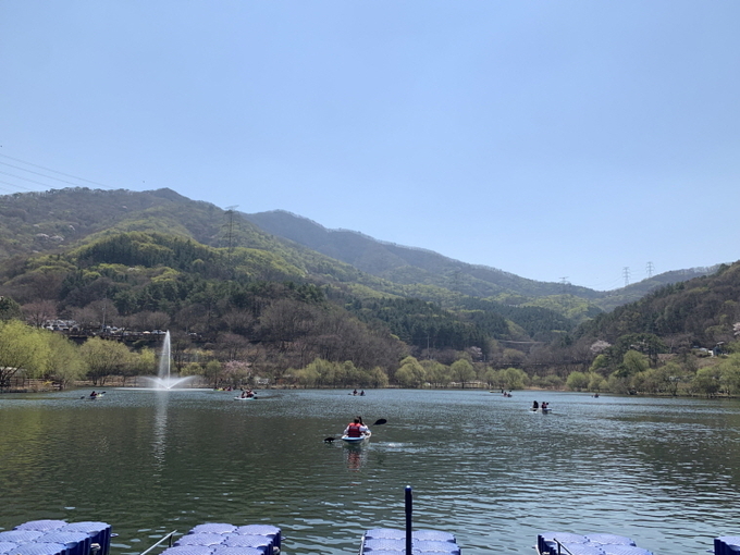 파주 마장호수 전경. (사진=파주시 제공)
