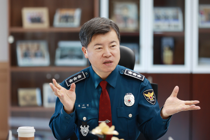  홍기현 경기남부경찰청장. (사진=경기남부경찰청 제공)