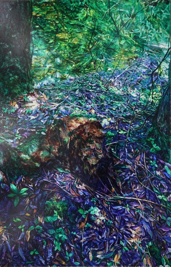 웅덩이5_2019_oil on canvas_227.3x181.8cm