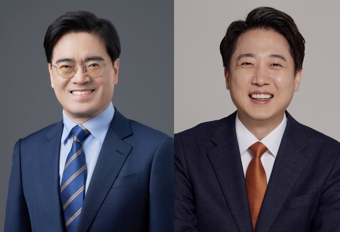 화성을 지역구에 출마한 공영운(왼쪽·민주) 후보와 이준석(개혁신당) 후보. (사진=각 후보 측 제공)