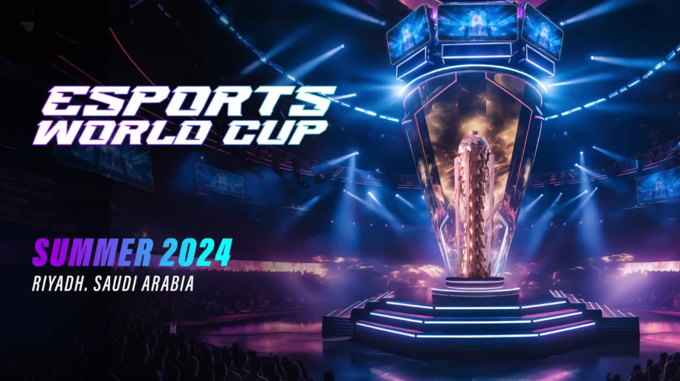 올 여름 사우디 수도 리야드에서 열리는 'e스포츠 월드컵' 대표 이미지. (사진=esports world cup 홈페이지 갈무리)