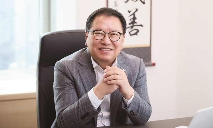 고정용 ㈜아이젠파마코리아 대표. (사진=단국대 제공)<br>
