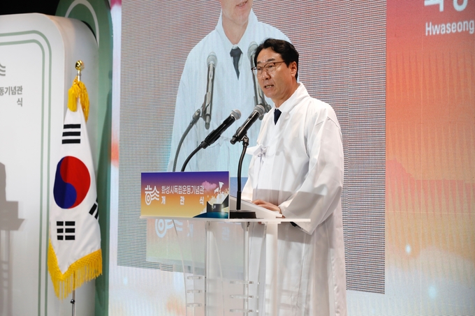 정명근 화성시장이 화성시독립운동기념관 개관식에 참여했다. (사진=화성시 제공)