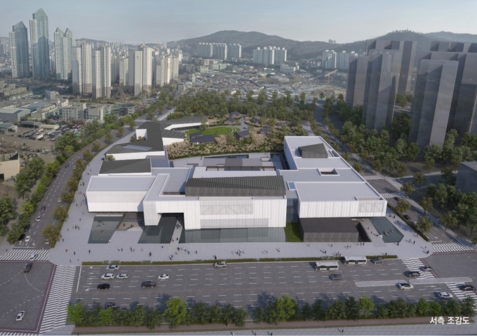인천뮤지엄파크 인천시립미술관 조감도. ( 사진 = 인천시 제공 )