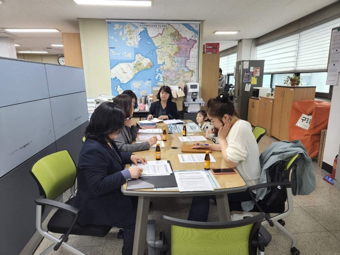 인천시교육청, 영종특수학교 신설 추진을 위한 소통협의회를 개최하고 있다. ( 사진 = 인천시교육청 제공 )