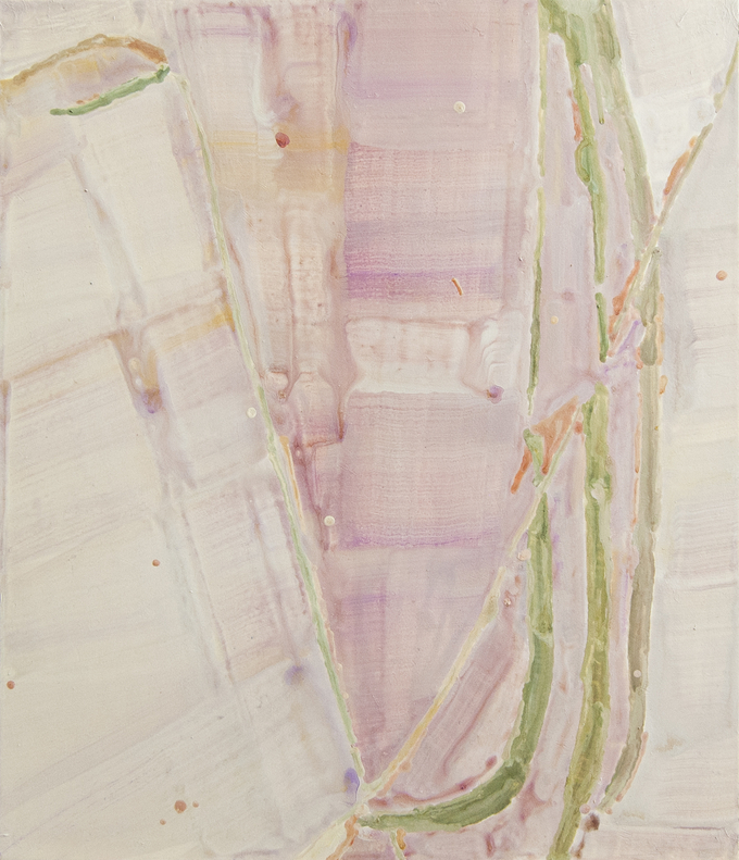 원나래, Editorial plants(1), 종이에 물감채색, 53x45.5cm, 2023. (사진=아트 포 랩 제공)