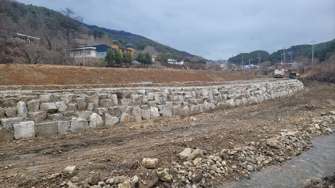 도내 지방사업 정비사업 공사 현장. (사진=경기도 제공)