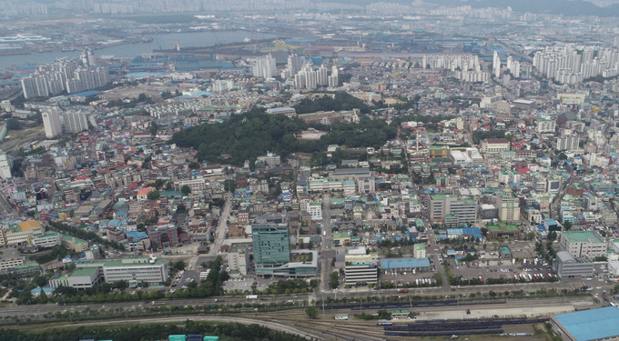 인천 중구 자유공원 일대 모습. ( 사진 = 인천시 제공 )