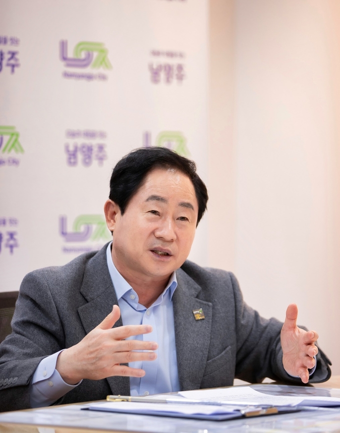 주광덕 남양주시장. (사진=남양주시 제공)