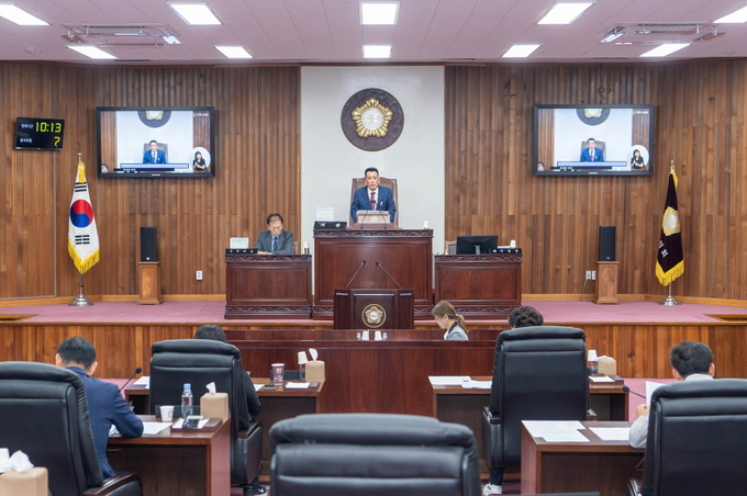 여주시의회 제70회 제1차 정례회가 개회했다. (사진=여주시의회 제공)