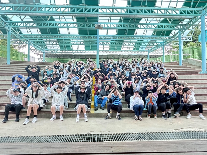 오산 운산초, 6학년 114명 김포 평화누리길 완주. (사진=오산 운산초 제공)