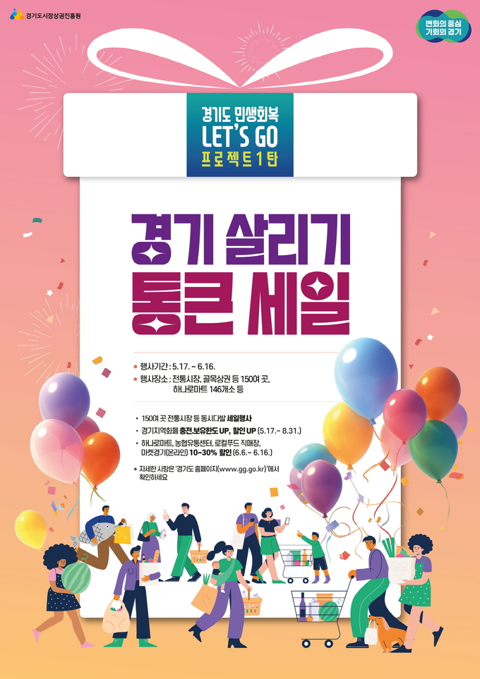 ‘2024 경기살리기 통큰 세일’ 홍보물. (사진=수원시 제공)