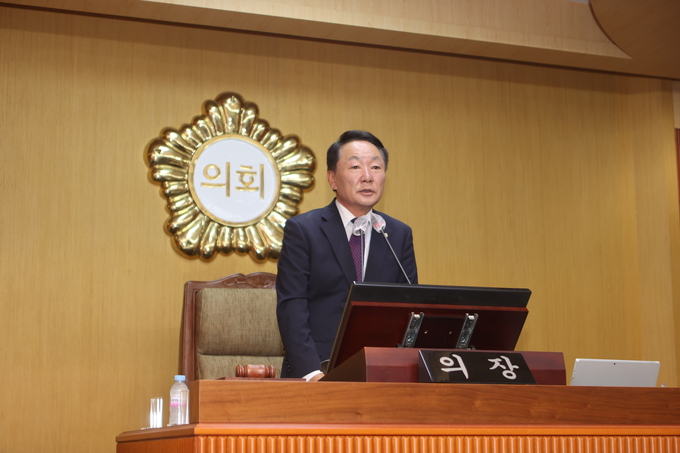 가평군의회가 제1차 정례회 개회식및 제1차 본회의를 열고 6월21일까지 19일간의 회기에 들어갔다. (사진=가평군의회 제공)