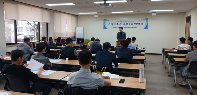 4060 재취업 교육현장. (사진=경기도 제공)