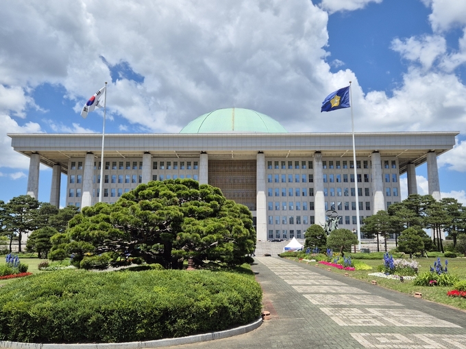 국회의사당 전경. (사진=김한별 기자)