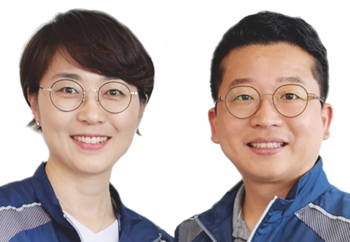 전국공무원노동조합 경기지역본부 경기도청지부 민을수(왼쪽) 지부장 당선인과 최형곤 사무국장 당선인. (사진=전공노 경기지역본부 도청지부 제공)