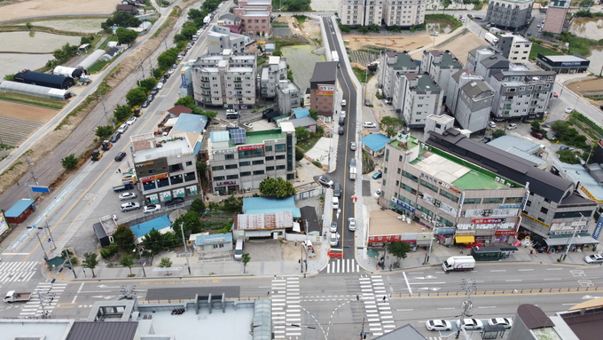 용인특례시 처인구는 백암면 백암리 365-6번지 일원에 길이 220m의 도시계획도로(소1-2호)를 개통했다. (사진=용인시 제공)
