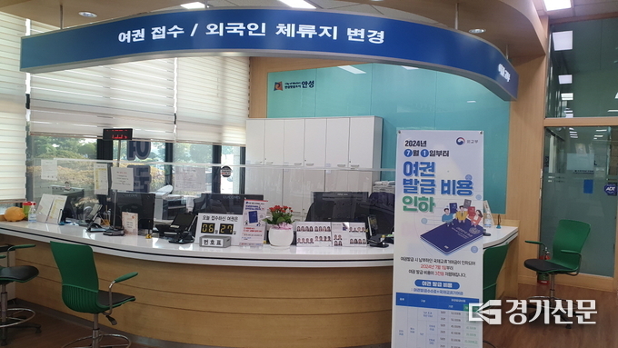 안성시 여권발급 부서