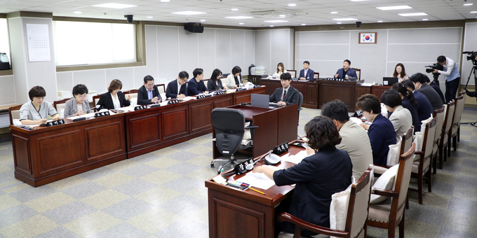 수원시의회 예산결산특별위원회. (사진=수원시의회 제공)