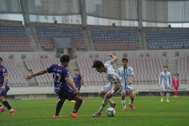 남양주FC가 진주종합경기장에서 열린 K4리그 14라운드 원정 경기에서 진주시민축구단을 상대로 3:1 완승을 거두며 무패행진을 계속하고 있다.(사진=남양주시 제공)