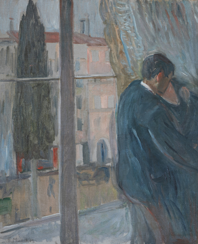 키스 The Kiss, 1892, 캔버스에 유화 물감, 72 x 59.3 cm, European Collector. (사진=예술의전당 제공)