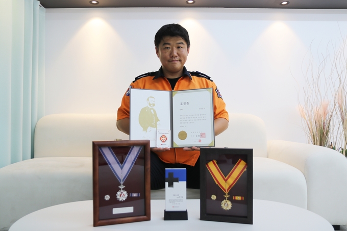 윤준섭 소방사. (사진=시흥소방서 제공)