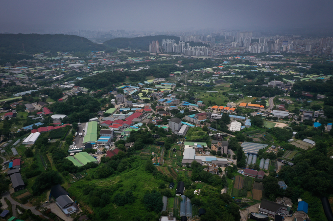 하남교산지구 공공주택지구 전경.