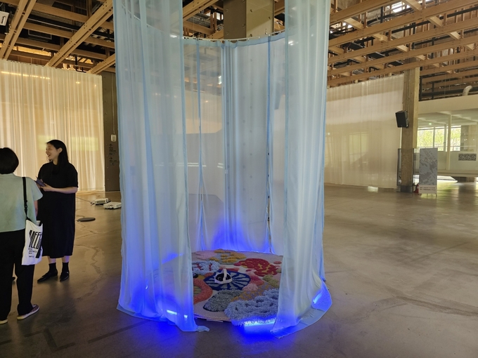 정혜정, 멍게-되기, 2022. (사진=고륜형 기자)