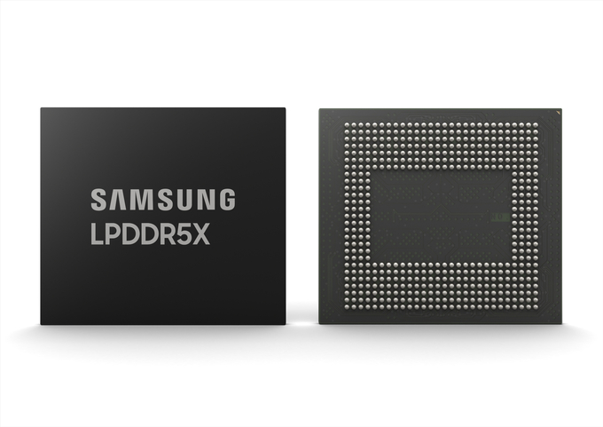 업계 최고 속도 삼성전자 LPDDR5X 제품 이미지 (삼성전자 제공)