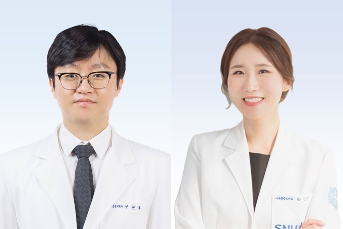 (왼쪽부터) 분당서울대병원 마취통증의학과 구본욱, 박인선 교수. (사진=분당서울대병원 제공)