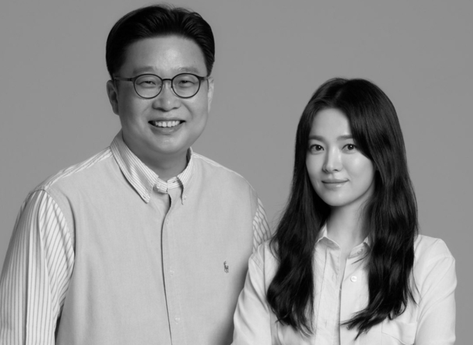 서경덕 성신여자대학교 교수와 배우 송혜교. (사진=서경덕 성신여자대학교 교수 제공)