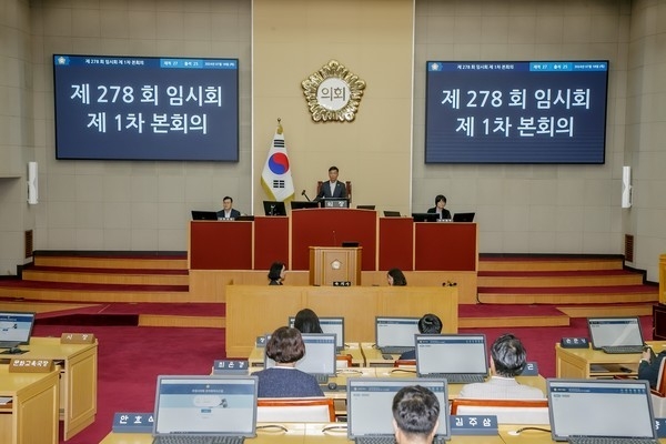 본회의장 전경. (사진=부천시의회 제공)