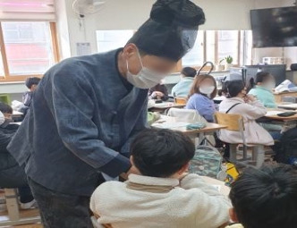 도곡초등학교에서 '맹꽁인성학교' 프로그램이 진행되고 있다. (사진=도곡초등학교 제공)